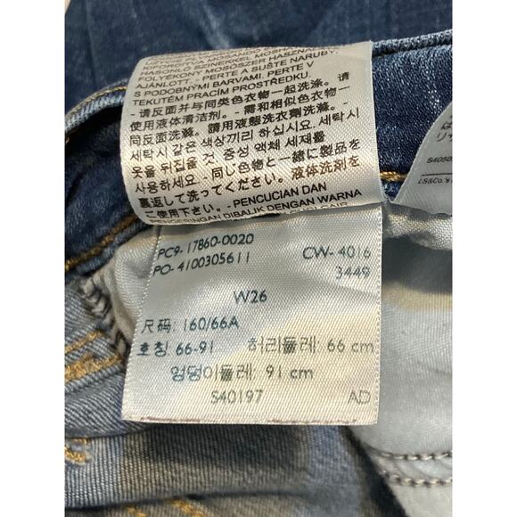 Levi's Women's Straight Leg Jeans Size‎ 26 - Picture 6 of 7